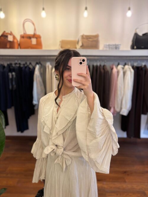 Camicia voilant panna - immagine 2