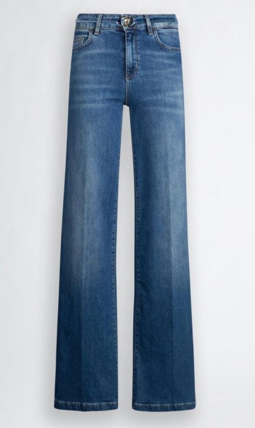 Jeans Liujo flare con cintura - immagine 5