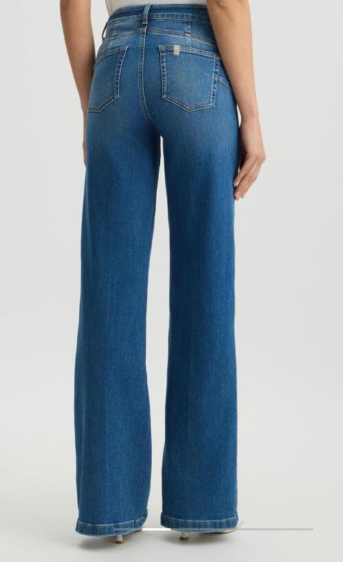 Jeans Liujo flare con cintura - immagine 4