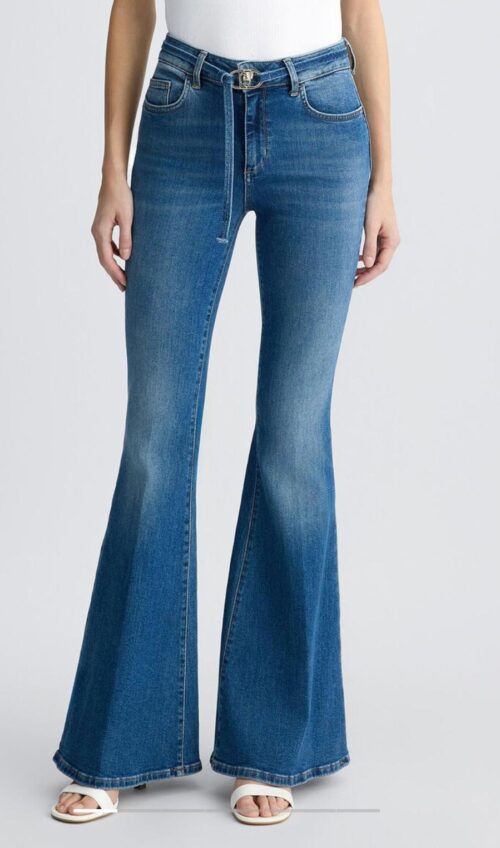 Jeans Liujo zampa con cintura - immagine 3
