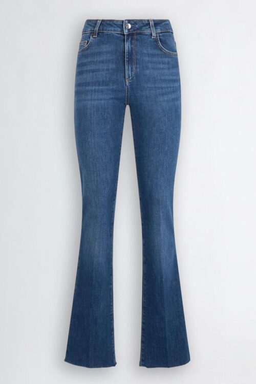 Jeans blu Liujo a zampa stretto - immagine 5