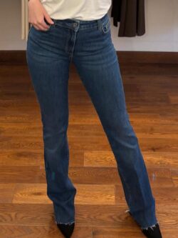 Jeans blu Liujo a zampa stretto