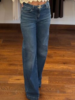 Jeans Liujo flare con cintura