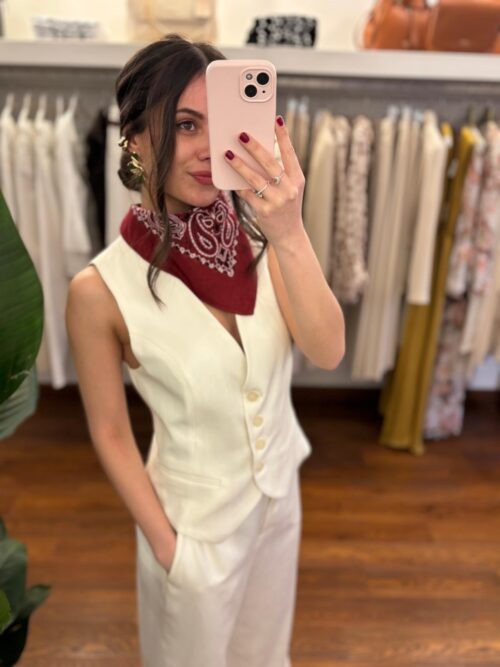 Completo Tailleur con foulard bandana - immagine 3