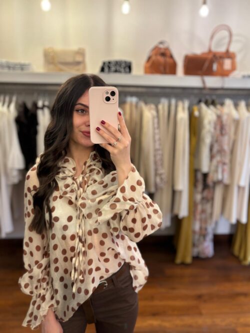 Camicia volant pois Tensione-In - immagine 3
