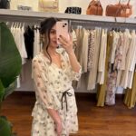 Abito corto floreale