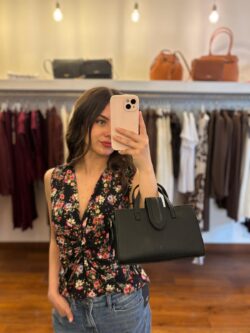 Canotta micro fantasia color nero